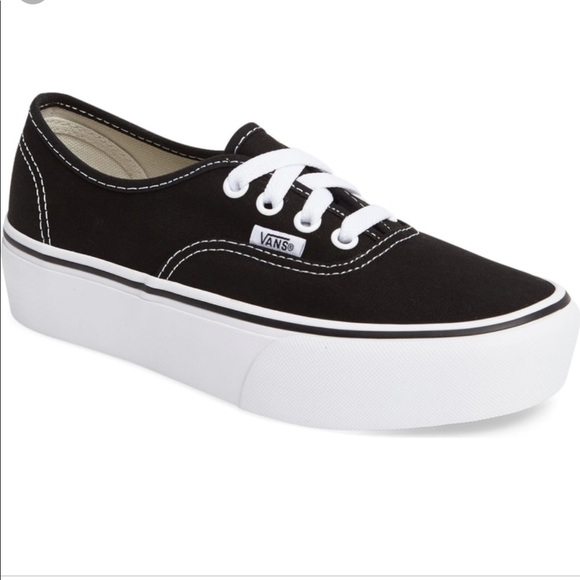 Vans Shoes - Authentic platform vans